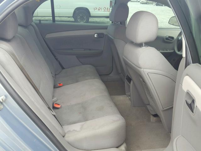 1G1ZG57B784220112 - 2008 CHEVROLET MALIBU LS ლურჯი ფოტო 6