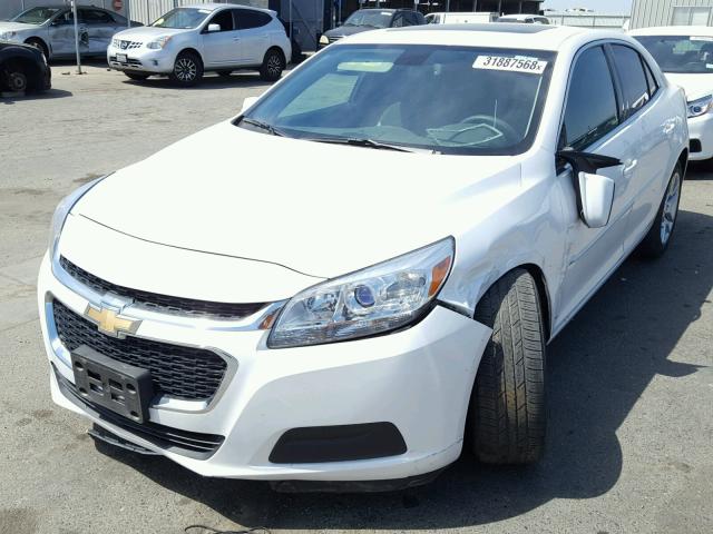 1G11C5SA5GF114235 - 2016 CHEVROLET MALIBU LIM WHITE photo 2