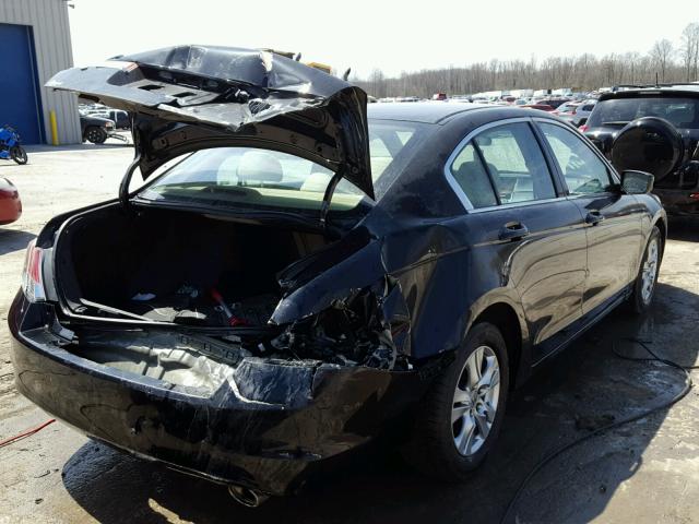 1HGCP2F42BA067678 - 2011 HONDA ACCORD LXP BLACK photo 4