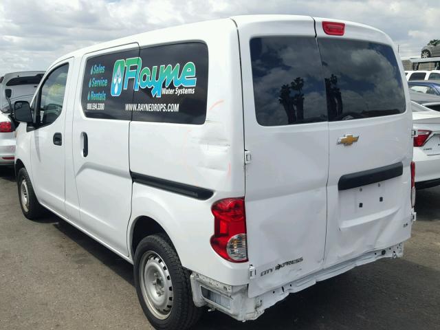 3N63M0YN9FK702219 - 2015 CHEVROLET CITY EXPRE WHITE photo 3