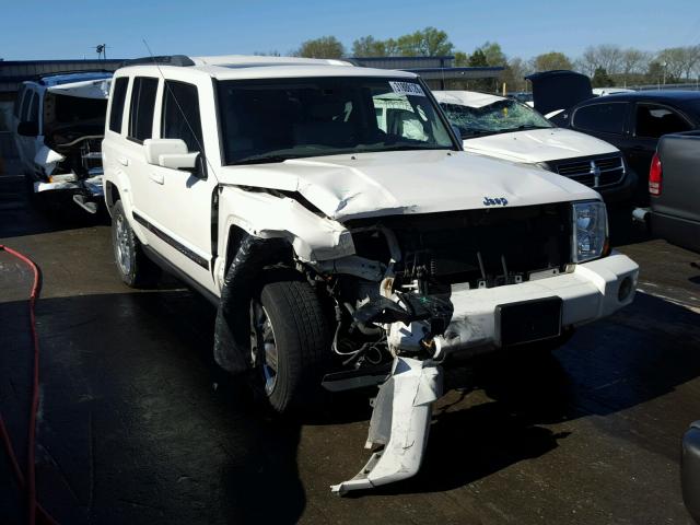 1J4RG5GT9AC153180 - 2010 JEEP COMMANDER WHITE photo 1