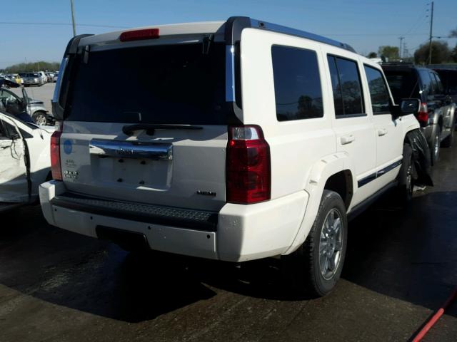 1J4RG5GT9AC153180 - 2010 JEEP COMMANDER WHITE photo 4