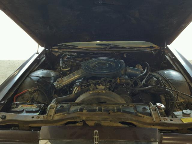 7Y89A871509 - 1977 LINCOLN CONTINENTL BROWN photo 7