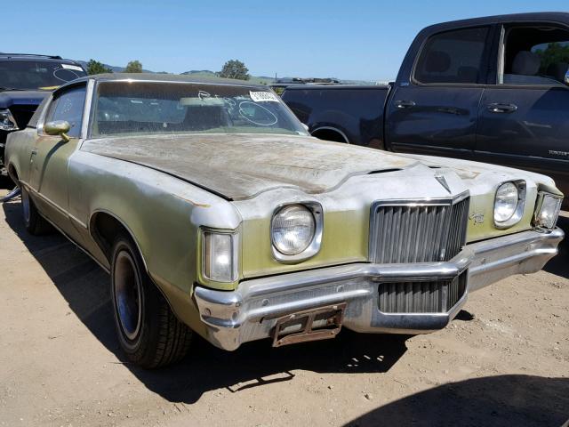 276571A153976 - 1971 PONTIAC GRAND PRIX GREEN photo 1