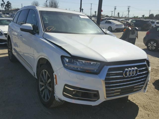 WA1LAAF73HD058784 - 2017 AUDI Q7 PREMIUM WHITE photo 1