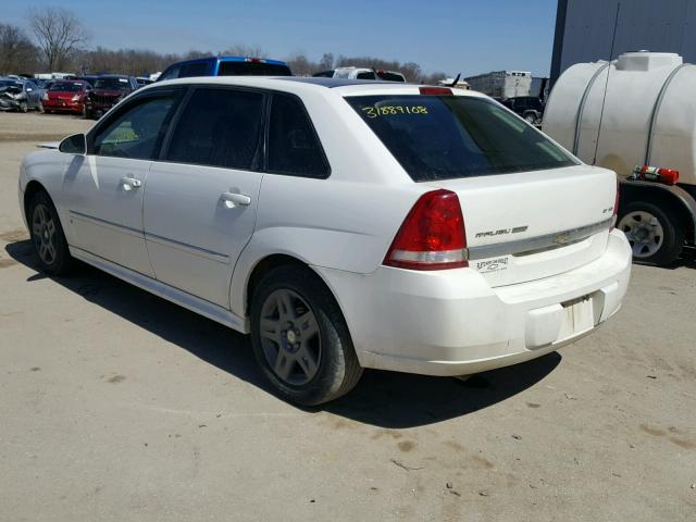 1G1ZT61806F240184 - 2006 CHEVROLET MALIBU MAX WHITE photo 3