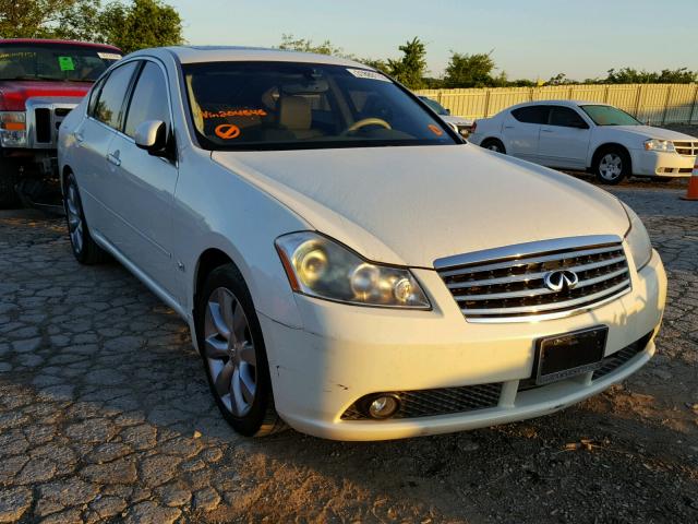 JNKBY01E96M204646 - 2006 INFINITI M45 BASE WHITE photo 1