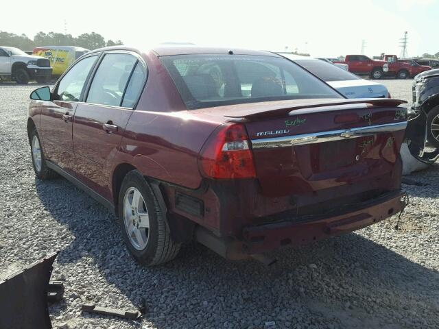1G1ZT52895F258108 - 2005 CHEVROLET MALIBU LS 红色 照片 3