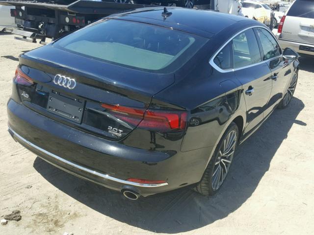 WAUBNCF50JA052574 - 2018 AUDI A5 PREMIUM BLACK photo 4