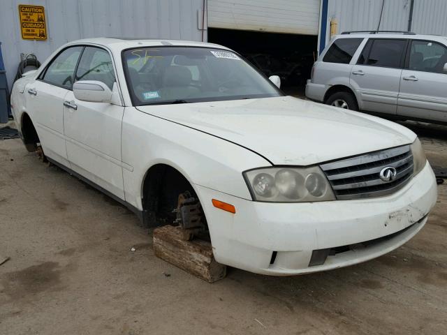 JNKAY41E93M005613 - 2003 INFINITI M45 WHITE photo 1