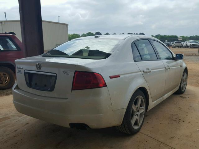 19UUA66286A002464 - 2006 ACURA 3.2TL WHITE photo 4