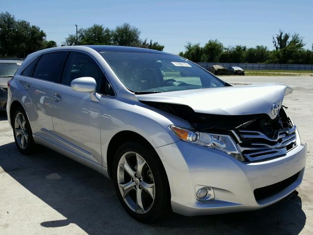 4T3ZK3BB4CU049641 - 2012 TOYOTA VENZA LE SILVER photo 1