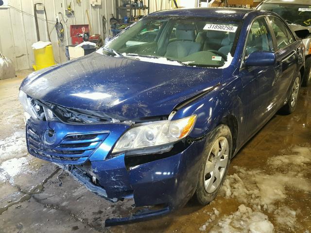 4T1BE46K87U154173 - 2007 TOYOTA CAMRY NEW BLUE photo 2