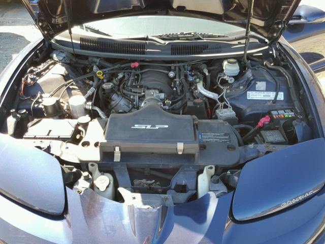 2G2FV22G122163280 - 2002 PONTIAC FIREBIRD F BLUE photo 7