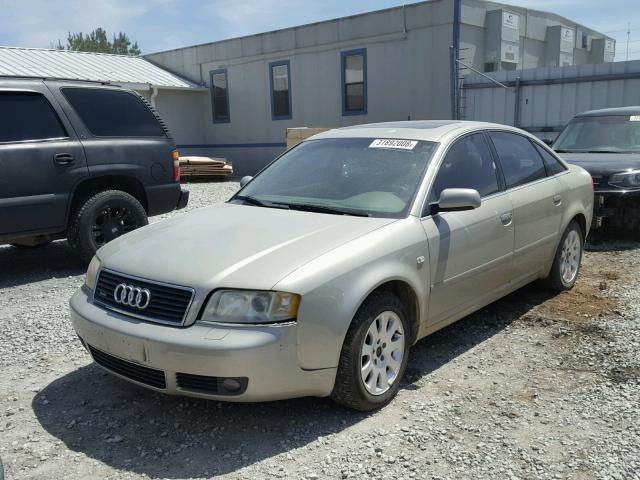 WAULT64BX2N041208 - 2002 AUDI A6 3.0 QUA TAN photo 2