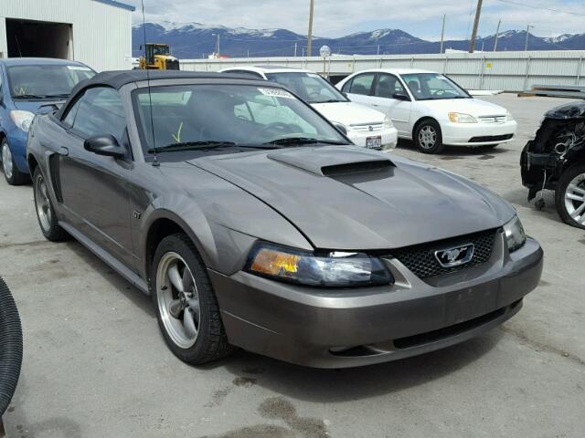 1FAFP45X22F134419 - 2002 FORD MUSTANG GT BROWN photo 1