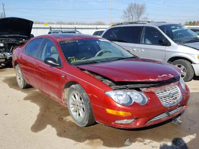 2C3HE66GXYH337623 - 2000 CHRYSLER 300M MAROON photo 1