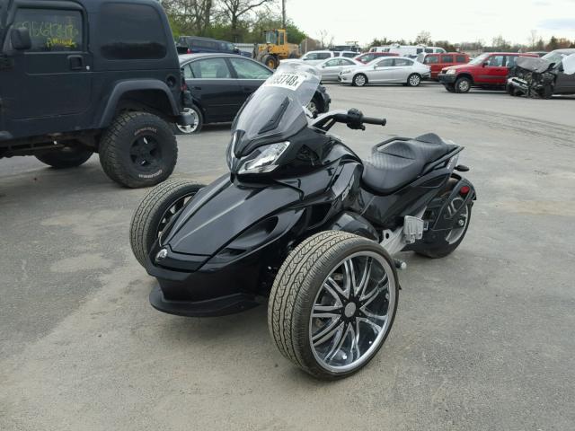 2BXNCBC12EV001247 - 2014 CAN-AM SPYDER ROA BLACK photo 2