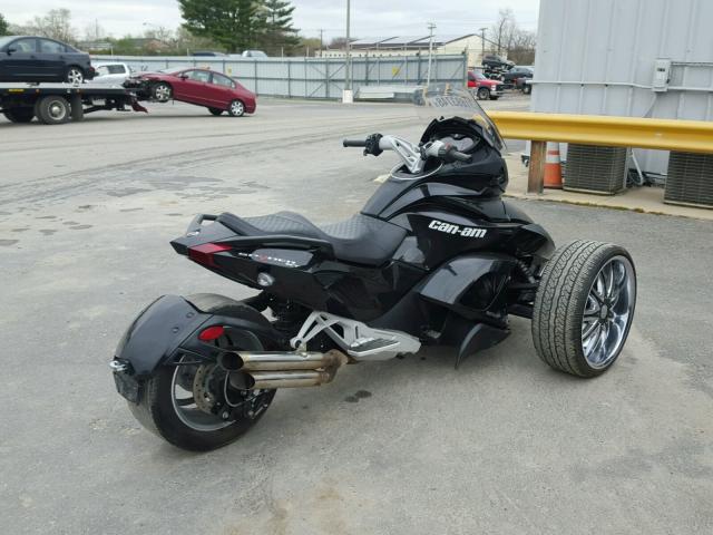 2BXNCBC12EV001247 - 2014 CAN-AM SPYDER ROA BLACK photo 4