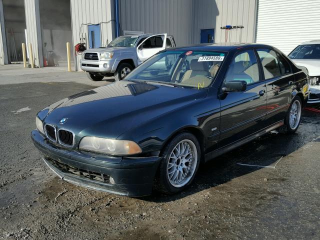 WBADT63423CK28835 - 2003 BMW 530 I AUTO GREEN photo 2