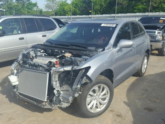 5J8TB3H38HL002436 - 2017 ACURA RDX BASE SILVER photo 2