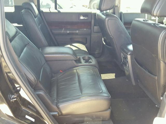 2FMEK62C09BA13476 - 2009 FORD FLEX SEL შავი ფოტო 6