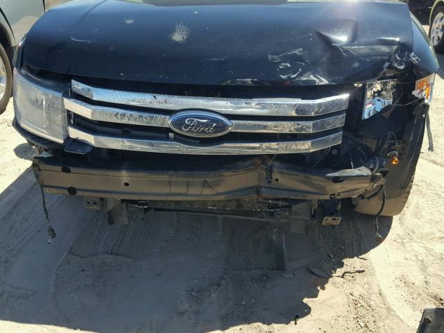 2FMEK62C09BA13476 - 2009 FORD FLEX SEL შავი ფოტო 9