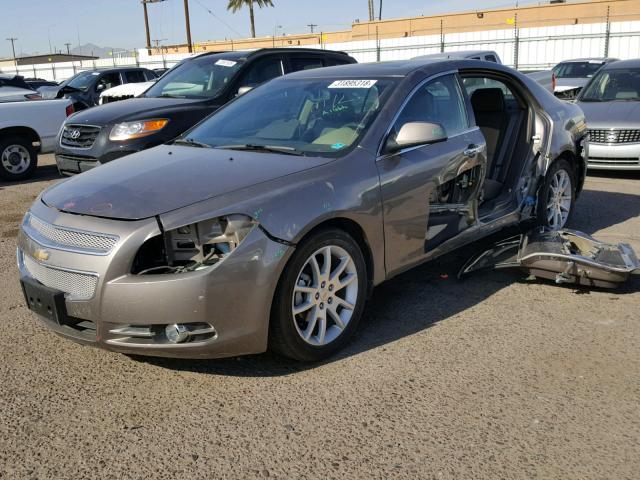 1G1ZE5E75BF170522 - 2011 CHEVROLET MALIBU LTZ 棕色 照片 2