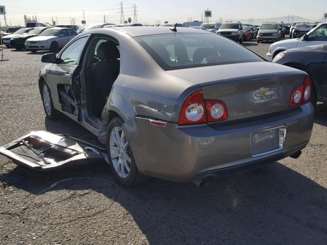 1G1ZE5E75BF170522 - 2011 CHEVROLET MALIBU LTZ 棕色 照片 3