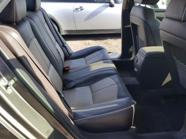 1G1ZE5E75BF170522 - 2011 CHEVROLET MALIBU LTZ 棕色 照片 6