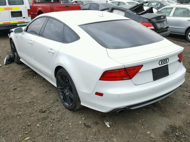 WAU2GAFC1EN127391 - 2014 AUDI A7 PRESTIG WHITE photo 3