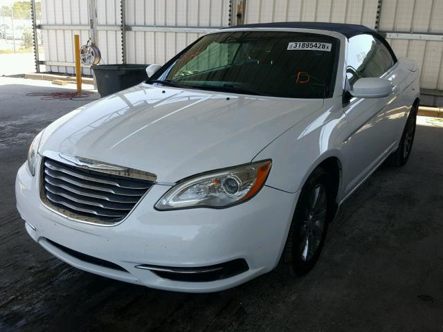 1C3BCBEB3CN215504 - 2012 CHRYSLER 200 TOURIN WHITE photo 2