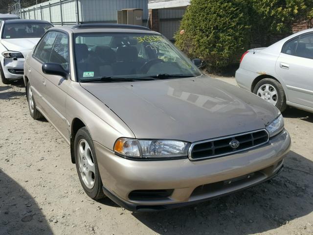 4S3BD4358X7252642 - 1999 SUBARU LEGACY L BEIGE photo 1