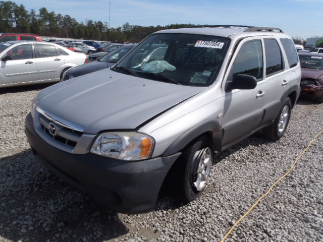 4F2YZ02Z25KM59093 - 2005 MAZDA TRIBUTE I SILVER photo 2