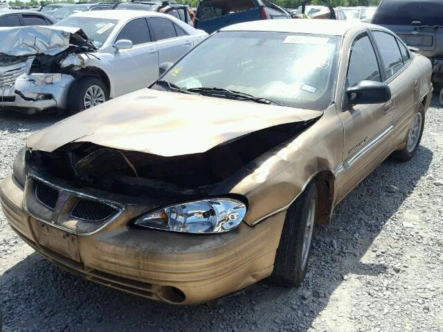 1G2NE52T5XM709316 - 1999 PONTIAC GRAND AM S Qızıl foto 2