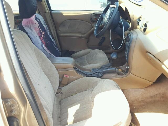 1G2NE52T5XM709316 - 1999 PONTIAC GRAND AM S Qızıl foto 5