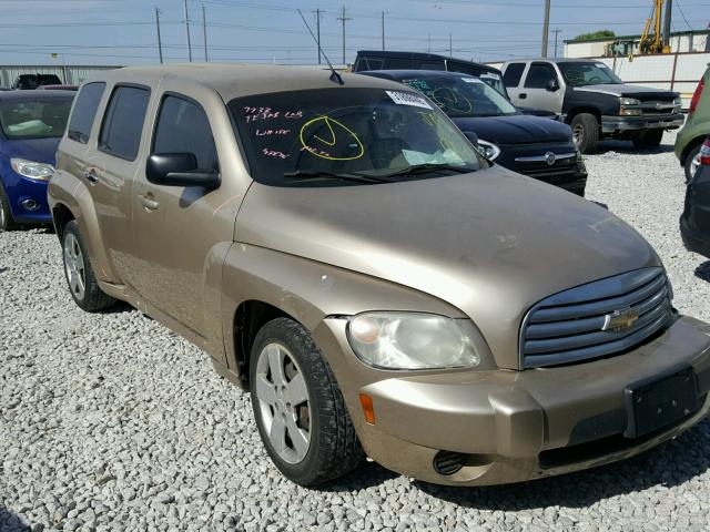3GNDA13D17S634284 - 2007 CHEVROLET HHR LS TAN photo 1