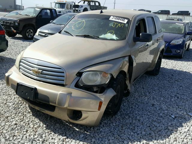 3GNDA13D17S634284 - 2007 CHEVROLET HHR LS TAN photo 2