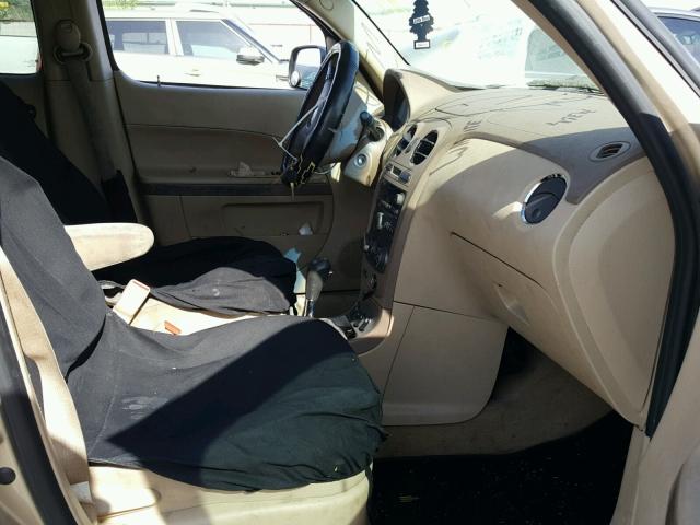 3GNDA13D17S634284 - 2007 CHEVROLET HHR LS TAN photo 5