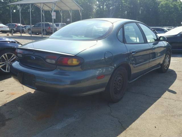 1FALP52U5VA266515 - 1997 FORD TAURUS GL GREEN photo 4