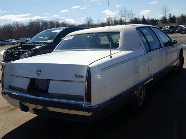 1G6DW5271PR719130 - 1993 CADILLAC FLEETWOOD WHITE photo 4