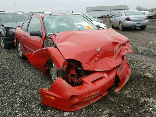 1G2JD12T827152144 - 2002 PONTIAC SUNFIRE GT RED photo 1