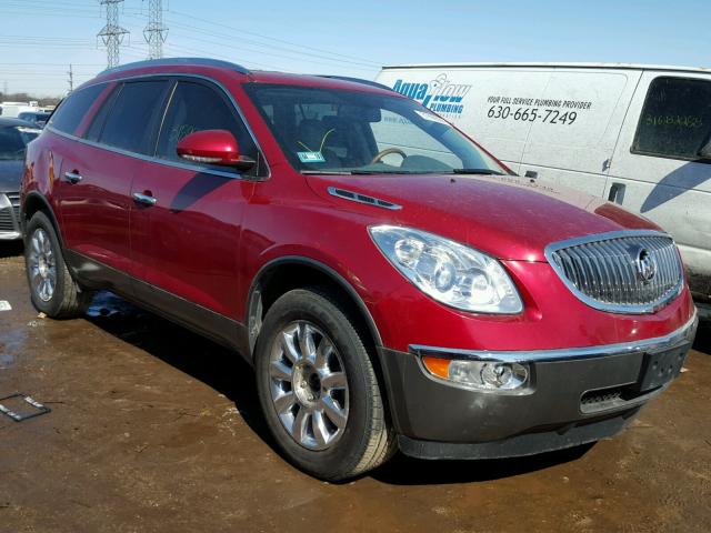 5GAKRCED5CJ244075 - 2012 BUICK ENCLAVE RED photo 1