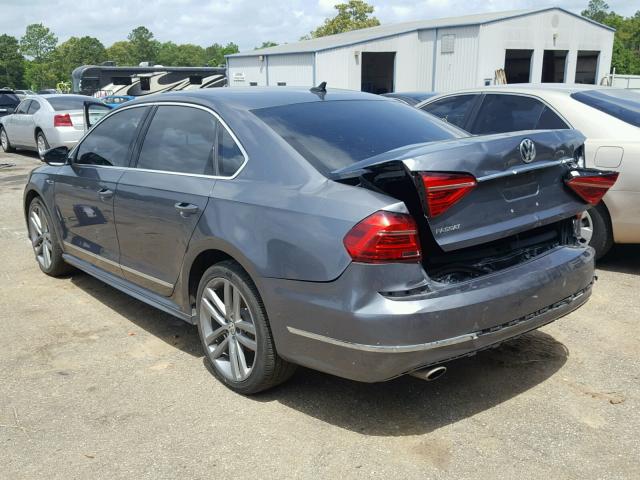 1VWDT7A30HC024817 - 2017 VOLKSWAGEN PASSAT R-L GRAY photo 3
