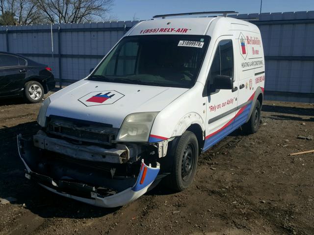 NM0LS7DN2AT024738 - 2010 FORD TRANSIT CO WHITE photo 2