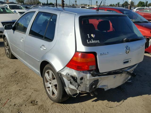 9BWFL61J854034690 - 2005 VOLKSWAGEN GOLF GL SILVER photo 3