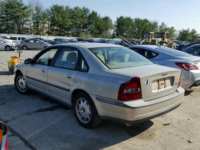 YV1TS94D411193591 - 2001 VOLVO S80 GRAY photo 3