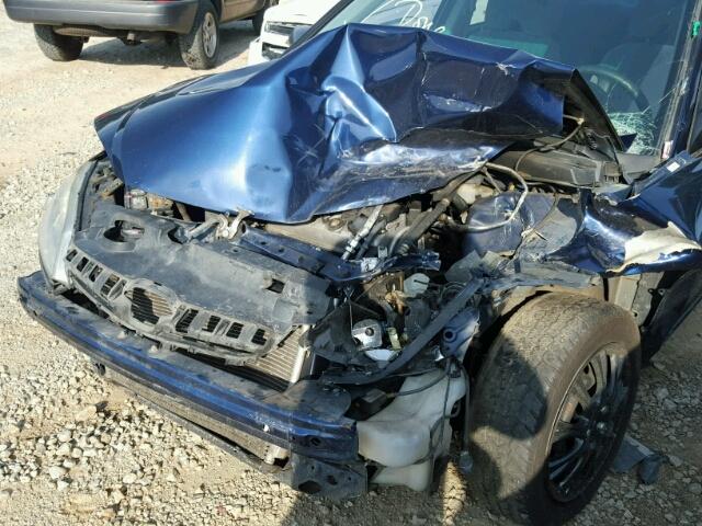 2HGES16664H502421 - 2004 HONDA CIVIC LX BLUE photo 9