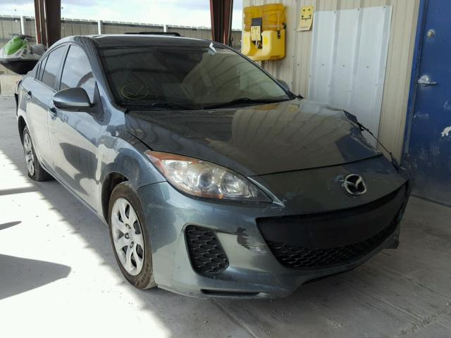 JM1BL1TF2D1733835 - 2013 MAZDA 3 I GRAY photo 1