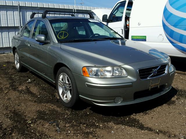 YV1RS592272603494 - 2007 VOLVO S60 2.5T GREEN photo 1